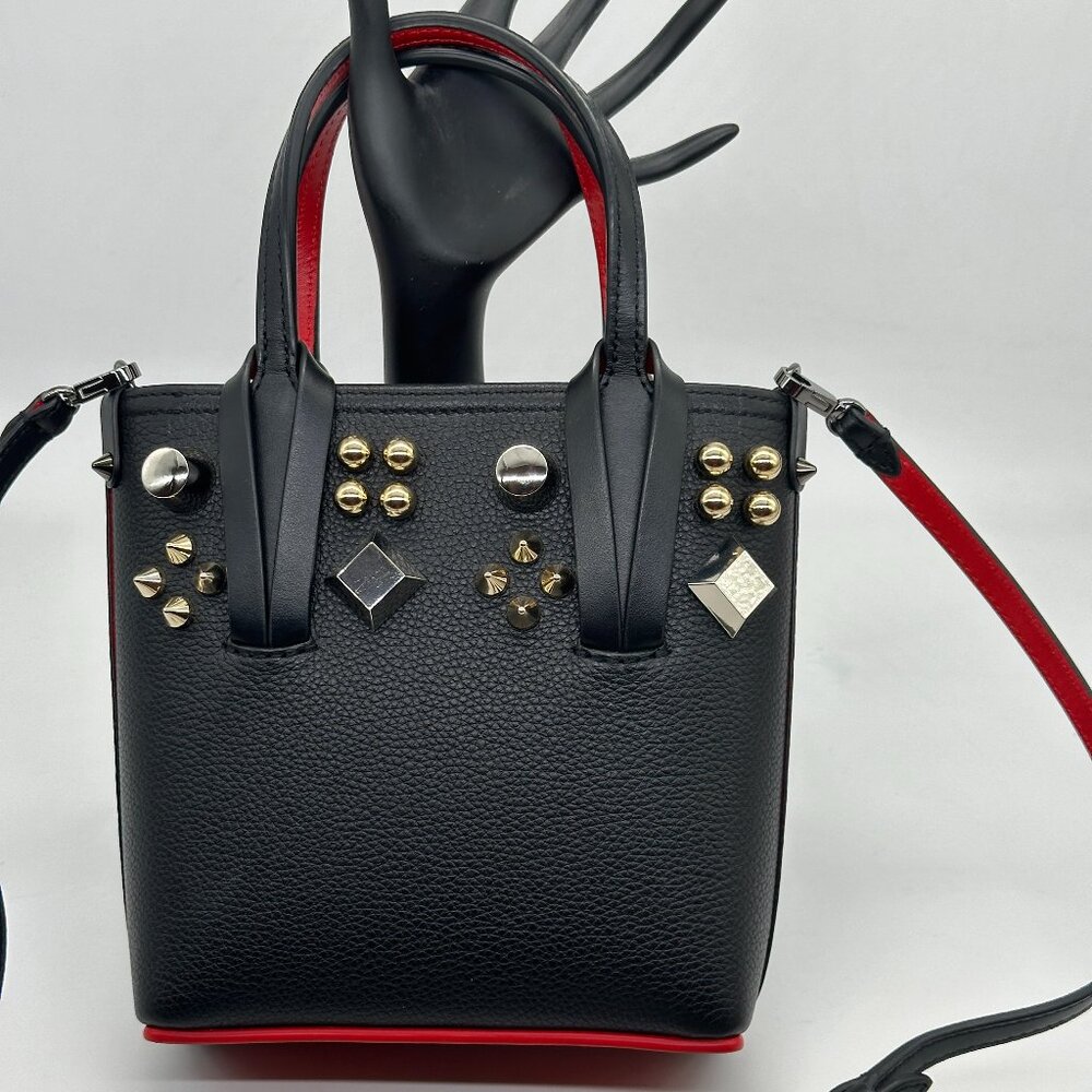 Christian Louboutin Black and Gold Crossbody Bag - Picture 7 of 16